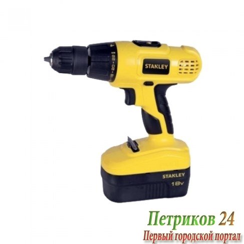 Дрель-шуруповерт Stanley STDC18HBK-RU
