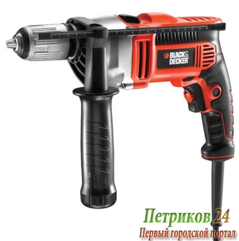Электронная ударная дрель Black&Decker KR806K