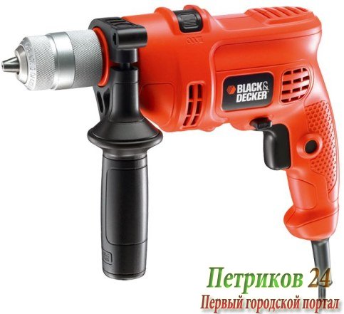 Дрель Black&Decker KR504CRE