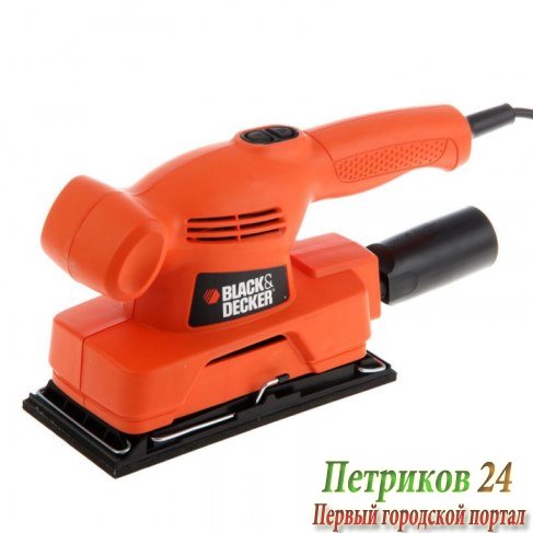 Шлифмашина BLACK & DECKER KA300-XK
