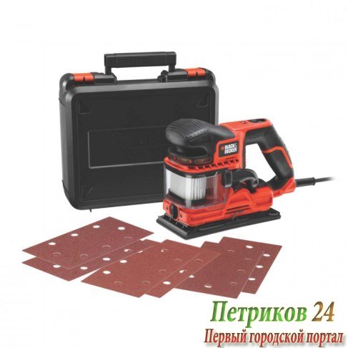 Вибрационная шлифмашина Black&Decker KA 330 EKA