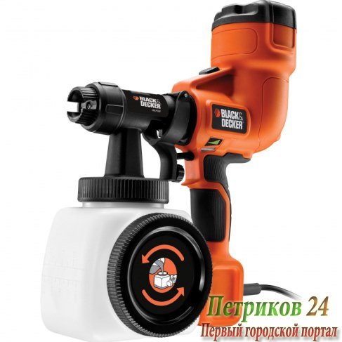 Напольный краскопульт Black&Decker HVLP200