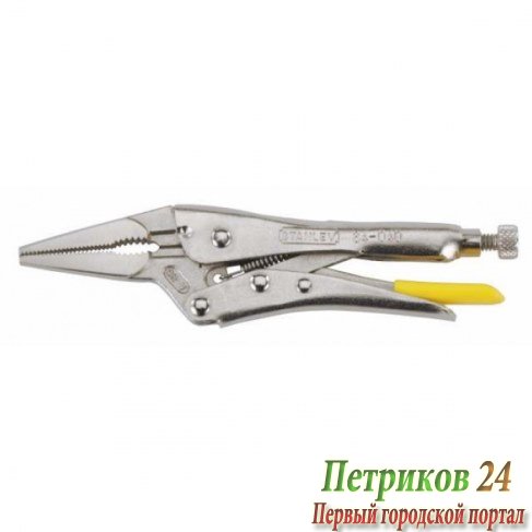 Захват регулируемый Stanley с фиксатором и удлинёнными губками 0-84-813