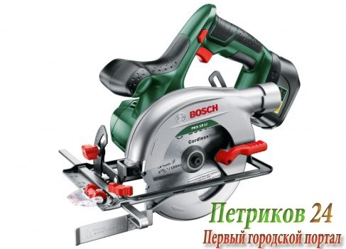 Аккумуляторная дисковая пила Bosch PKS 18 LI 06033B1300