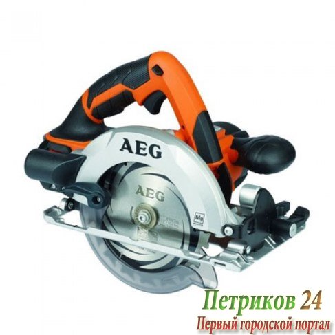 Аккумуляторная дисковая пила Aeg BKS 18-0 431375