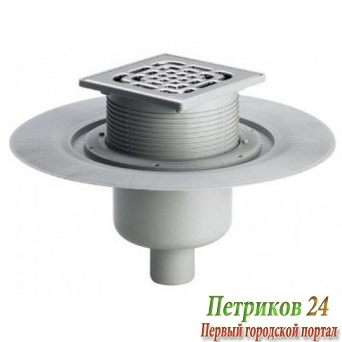 Сифон для душа трап Viega Trap 557195 нержавеющая сталь