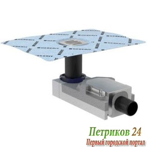 Сифон для душа трап Geberit CleanLine 154.050.00.1 нержавеющая сталь