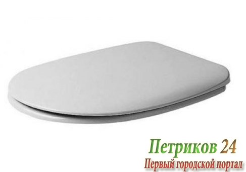 Сиденье с крышкой для унитаза Duravit DURAPLUS 0064190096 белый