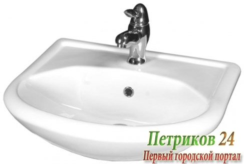 Раковина Rosa УЮТ-550 Вн МуБ03 белый