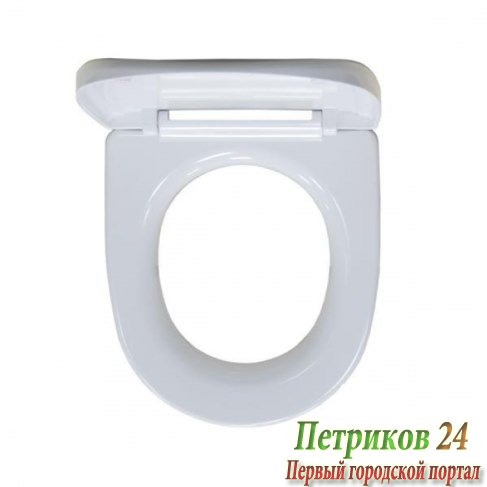 Сиденье с крышкой для унитаза Santek РИМИНИ WH106924 белое