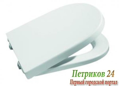 Сиденье с крышкой для унитаза Roca Victoria Nord ZRU9000023 белый