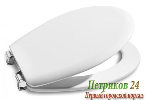 Сиденье с крышкой для унитаза Roca VICTORIA ZRU8013920 белое