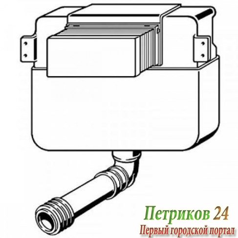 Бачок встраиваемый Viega T4 622244 8864.6
