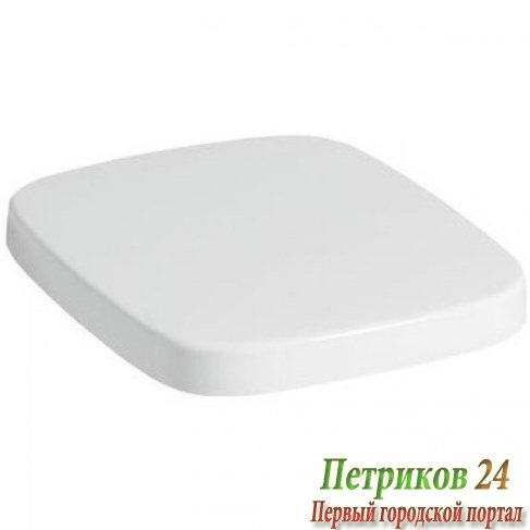 Сиденье с крышкой для унитаза KERAMAG Silk 572620000 белый