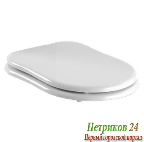 Сиденье с крышкой для унитаза GSI OLD ANTEA MSC56C11 белое