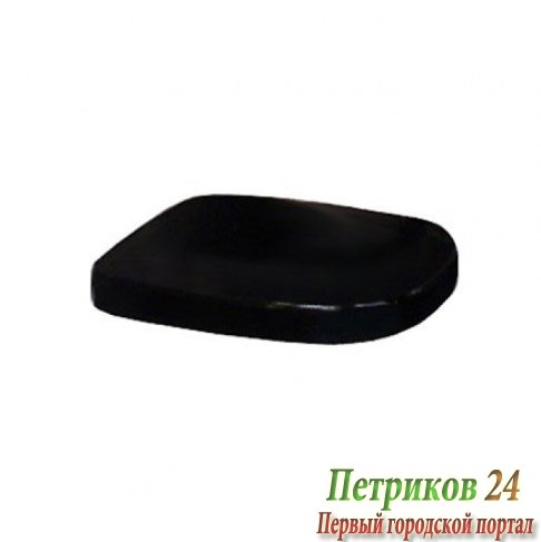 Сиденье с крышкой для унитаза Laufen Mimo 8.9255.1.317.000.1 черно-белое