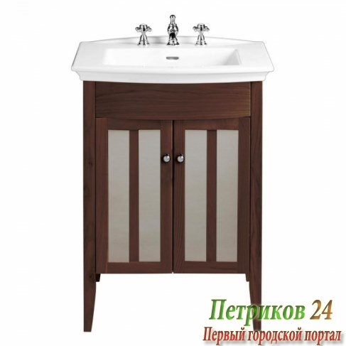 Комплект мебели Heritage тумба BLENHEIM FHWHP34 орех + раковина PHPW061 белая