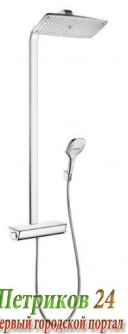 Душевой комплект Hansgrohe Raindance Select E 360 Showerpipe 27112000 хром