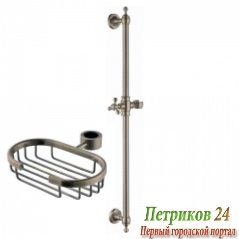 Душевая штанга ZorG ZR 821 BR бронза