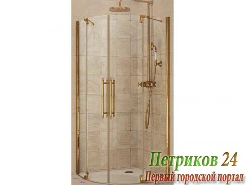 Душевой уголок Huppe STUDIO VICTORIAN SV0801.031.343 бронза/ClearGrace
