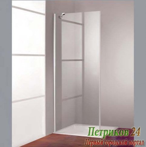 Боковая стенка для душевого уголка Huppe DESIGN 510629.092.373 хром/Intima