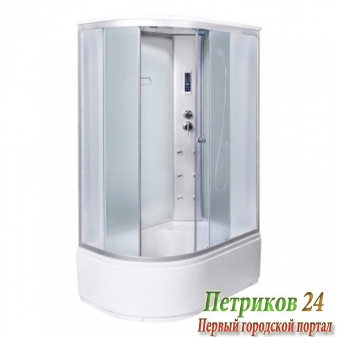 Душевая кабина Aqualux MODO-130 (Wh) AQ-4073GFR DX 130х85х215