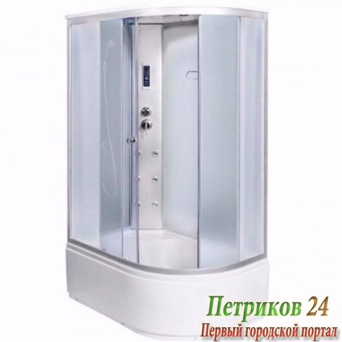 Душевая кабина Aqualux MODO-130 (Wh) AQ-4073GFL SX 130х85х215