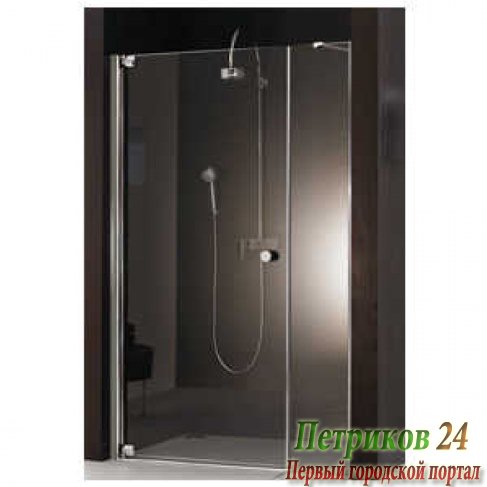 Душевая дверь с неподвижным сегментом Huppe MS MT0059.W02.352 белый/золото/стекло