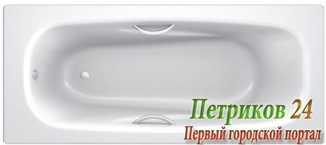 Ванна стальная BLB UNIVERSAL ANATOMICA B75U 170x75 белая