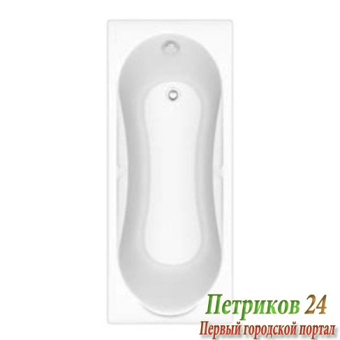 Ванна акриловая Albatros Малибу 169*69 белая