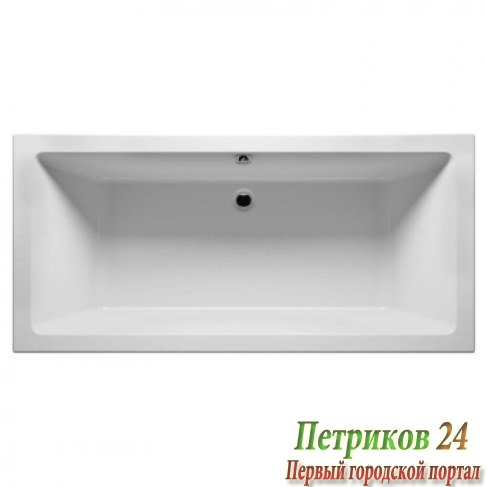 Ванна акриловая Riho LUSSO 170 x 75 BA1800500000000 белый