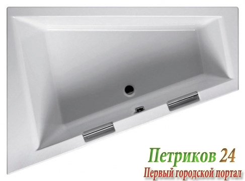 Ванна акриловая Riho Doppio 180 R