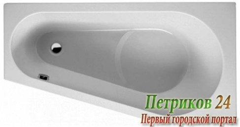 Ванна акриловая Riho Delta 150 L