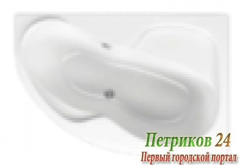 Ванна акриловая Bas Багама 170*100 правая