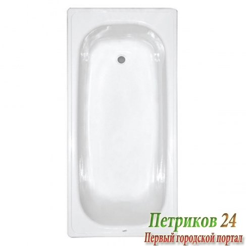 Ванна стальная эмалированная WHITE WAVE OPTIMO 170х70