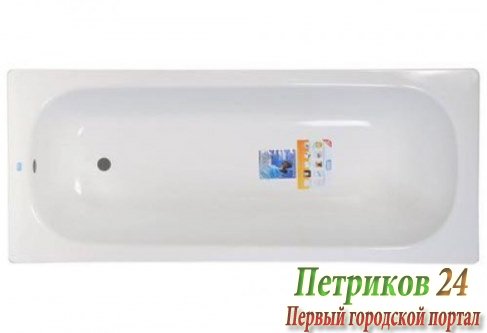 Ванна стальная эмалированная ВИЗ DONNA VANNA DV-73901 170x70 белая орхидея