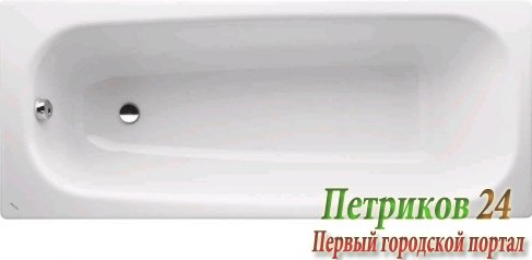 Ванна стальная эмалированная Laufen LAUFEN PRO 170х75 2.2595.3.000.040.1 белая