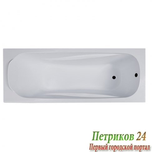 Ванна акриловая VentoSpa 170*70*43,5 без подставки и экрана