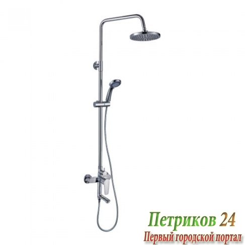 Душевая стойка Rossinka Silvermix S35-46 хром