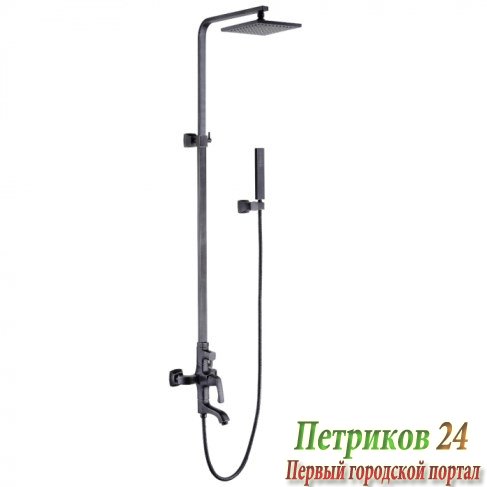 Душевая стойка Lemark NUBIRA LM6262ORB чёрная бронза