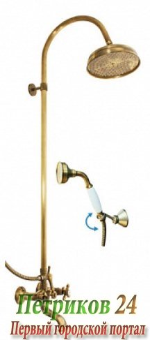 Душевая стойка Rav Slezak MK559.5/3LSM бронза