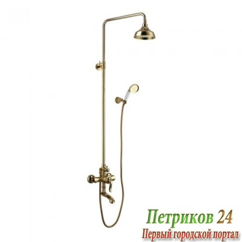 Душевая стойка Lemark BRAVA LM4762G золото