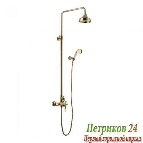 Душевая стойка Lemark BRAVA LM4760G золото