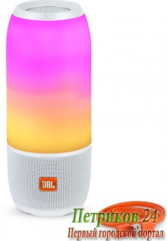 Портативная акустика JBL Pulse 3 White