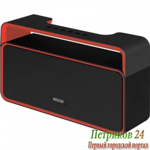 Портативная акустика Mystery MBA-613UB Black/Red