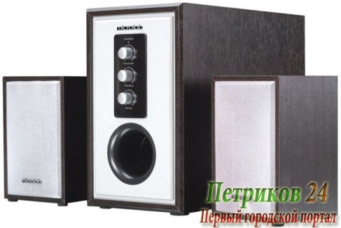 Колонки Microlab M520 Silver-Black