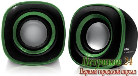 Акустическая система BBK CA-301S черн/зел
