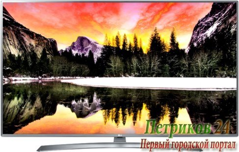 Телевизор LG 65UV341C черный
