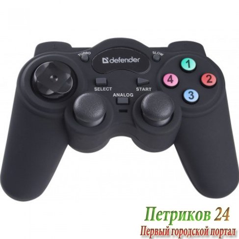 Геймпад Defender GAME RACER TURBO RS3