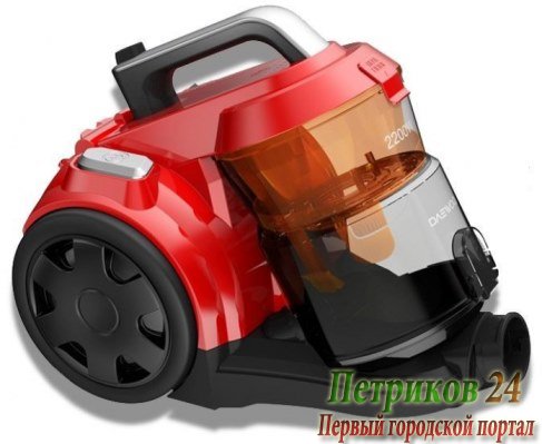 Пылесос DAEWOO RCH-220R красный